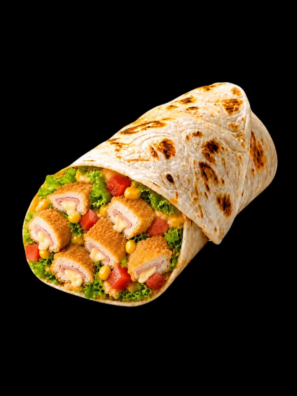 Burrito Cordon Bleu