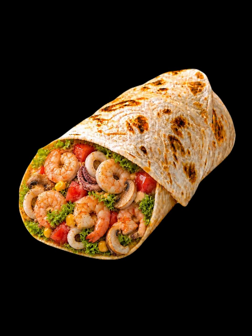 Burrito Fruit de mer